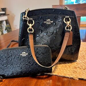 Coach purse and wallet
